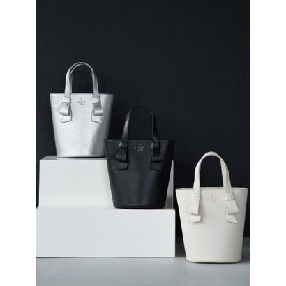 ランバン オン ブルー LANVIN en Bleu アンス バケツトート （シルバー）｜詳細画像