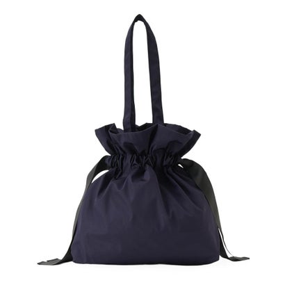 ランバン オン ブルー LANVIN en Bleu グログランギャザートートバッグ （ブルー系）｜詳細画像