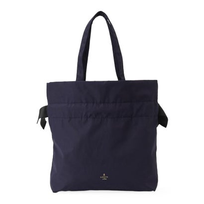 ランバン オン ブルー LANVIN en Bleu グログランギャザートートバッグ （ブラウン）｜詳細画像