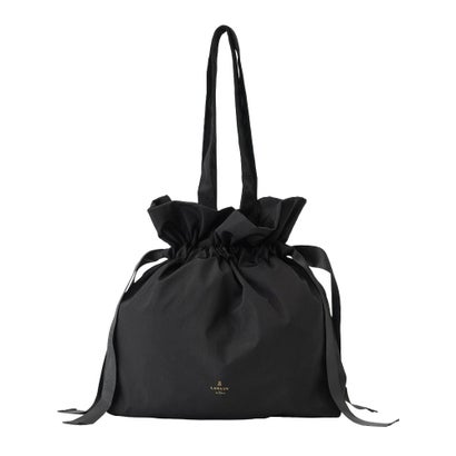 ランバン オン ブルー LANVIN en Bleu グログランギャザートートバッグ （ライトグリーン）｜詳細画像