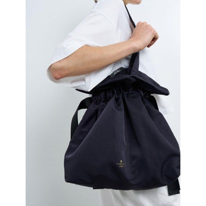 ランバン オン ブルー LANVIN en Bleu グログランギャザートートバッグ （ライトグリーン）｜詳細画像