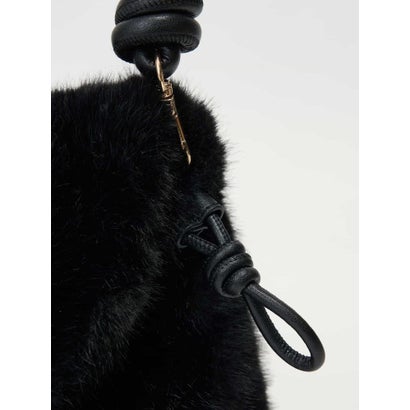 ランバン オン ブルー LANVIN en Bleu フェルンドロストフラップファーバッグ （ブラック）｜詳細画像