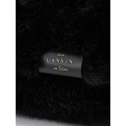 ランバン オン ブルー LANVIN en Bleu フェルンドロストフラップファーバッグ （ブラック）｜詳細画像