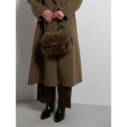 ランバン オン ブルー LANVIN en Bleu フェルンドロストフラップファーバッグ （ベージュ）｜詳細画像