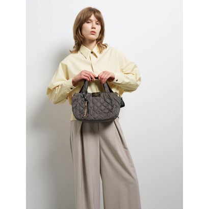 ランバン オン ブルー LANVIN en Bleu エミリー 2WAYトートバッグ小 （グレー）｜詳細画像