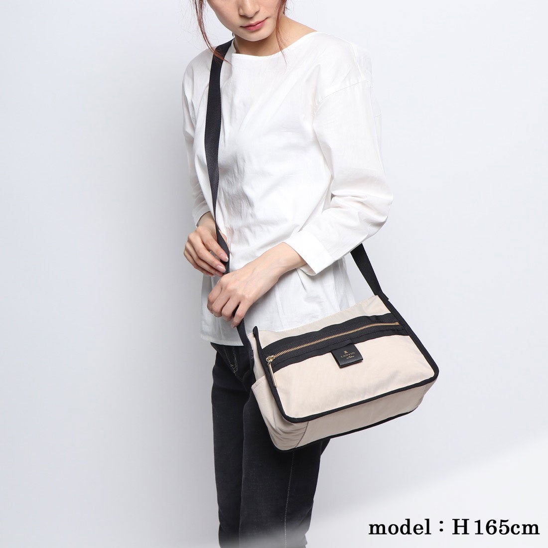 ランバン オン ブルー LANVIN en Bleu マエリス コンパクトショルダー 