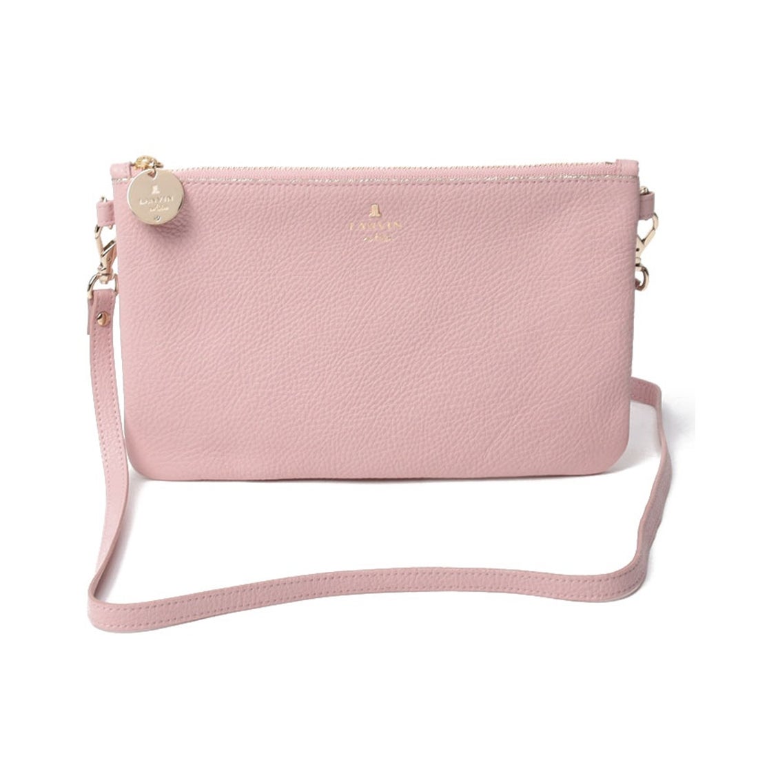 LANVIN en Bleu メラニー ショルダー付ポーチ ペールピンク3 