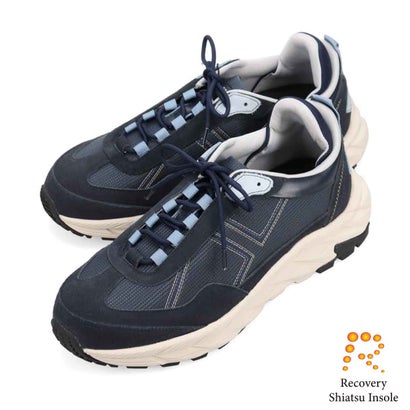 「Recovery Shiatsu Insole」搭載で指圧効果により血行をよくする。アーバンエッジスニーカー EB3035XR ランバンオンブルー 100周年モデル （ネイビー）｜詳細画像