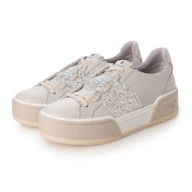 ランバン オン ブルー LANVIN en Bleu 厚底レースアップスニーカー