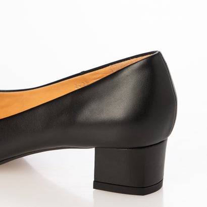 【小さいサイズ】ラウンドトゥプレーンパンプス （ブラック）｜詳細画像