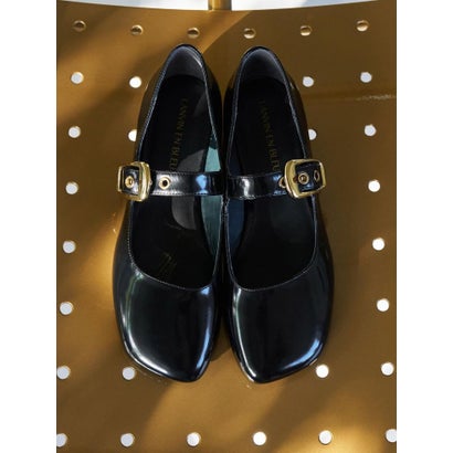 ランバン オン ブルー LANVIN en Bleu バックルベルトパンプス （ブラック）｜詳細画像
