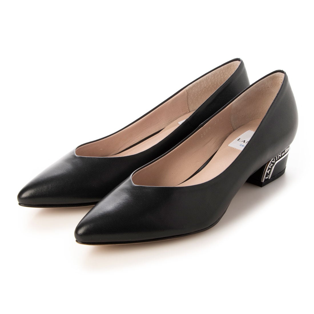 ランバン オン ブルー LANVIN en Bleu ポインテッドトゥパンプス 