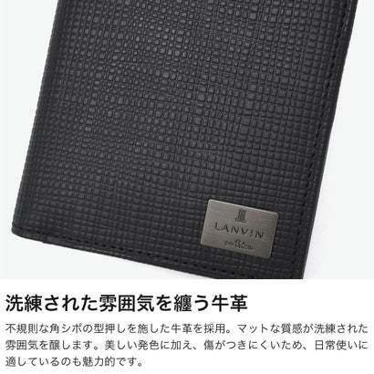 限定モデル 財布 二つ折り財布 メンズ 二つ折り 二つ折 ブランド 本革 革 レザー 牛革 大きめ 小銭入れあり おしゃれ 大人 別注 限定 ゼット セミ長札 3129 （クロ）｜詳細画像