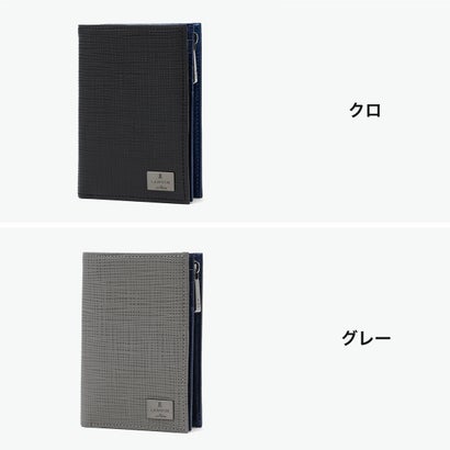 限定モデル 財布 二つ折り財布 メンズ 二つ折り 二つ折 ブランド 本革 革 レザー 牛革 大きめ 小銭入れあり おしゃれ 大人 別注 限定 ゼット セミ長札 3129 （クロ）｜詳細画像
