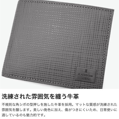 限定モデル 財布 二つ折り財布 メンズ 二つ折り コンパクト 二つ折 ブランド 本革 革 レザー 牛革 小銭入れあり おしゃれ 大人 別注 限定 ゼット 2つ折り 3128 （グレー）｜詳細画像