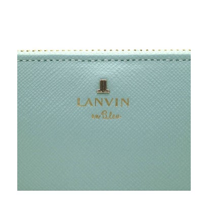 ランバンオンブルー 財布 長財布 レディース レディース長財布 大容量 ブランド 本革 大人 女性 かわいい シンプル ラウンドファスナー 軽量 リュクサンブール ラウンド札入れ 480119（ペールピンク）｜詳細画像