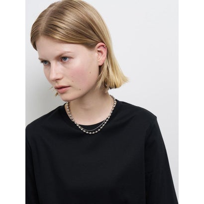ランバン オン ブルー LANVIN en Bleu ボールチェーンネックレス （シルバー）｜詳細画像