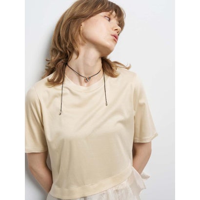 ランバン オン ブルー LANVIN en Bleu プランプハートメタルチョーカー （シルバー）｜詳細画像