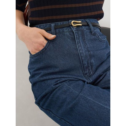 ランバン オン ブルー LANVIN en Bleu プランプバックルベルト （シルバー）｜詳細画像