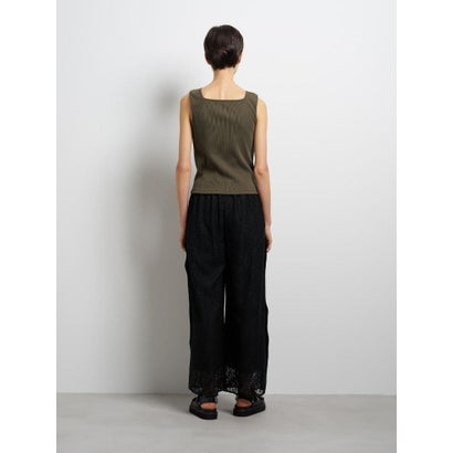 2WAYテレコタンクトップ （カーキ）｜詳細画像