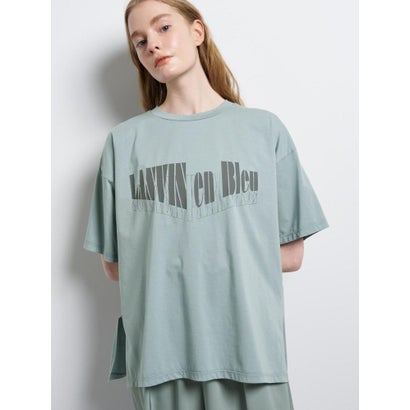 “Summer paradise”ロゴプリントTシャツ （ベージュ）｜詳細画像