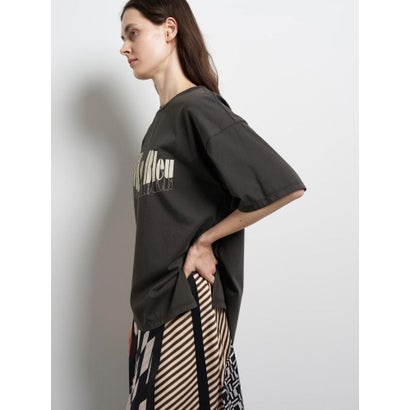 “Summer paradise”ロゴプリントTシャツ （ライトグリーン）｜詳細画像