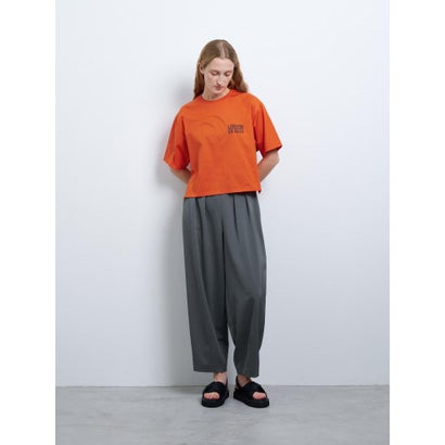 ワンポイントロゴTシャツ （オレンジ）｜詳細画像