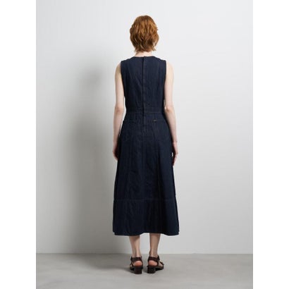 Lee×LANVIN en Bleuデニムワンピース （ネイビー）｜詳細画像