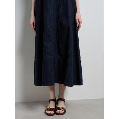 Lee×LANVIN en Bleuデニムワンピース （ネイビー）｜詳細画像