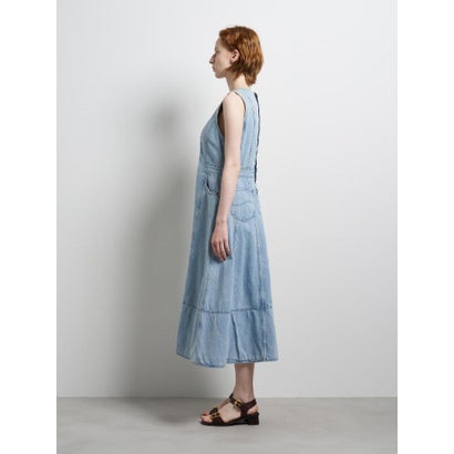 Lee×LANVIN en Bleuデニムワンピース （ネイビー）｜詳細画像