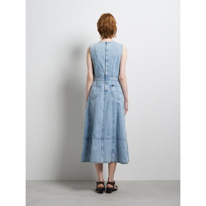 Lee×LANVIN en Bleuデニムワンピース （ネイビー）｜詳細画像