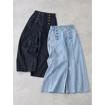 Lee×LANVIN en Bleuデニムマリンパンツ （ネイビー）｜詳細画像