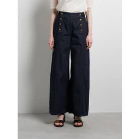 Lee×LANVIN en Bleuデニムマリンパンツ （ネイビー）