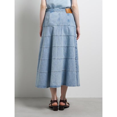 Lee×LANVIN en Bleuデニムフレアスカート （ブルー系）｜詳細画像