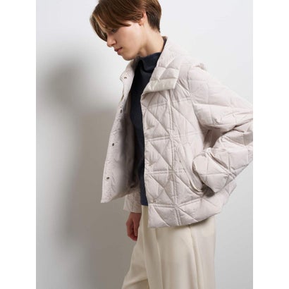 ランバン オン ブルー LANVIN en Bleu フロントリボンダウンジャケット （ブラック）｜詳細画像