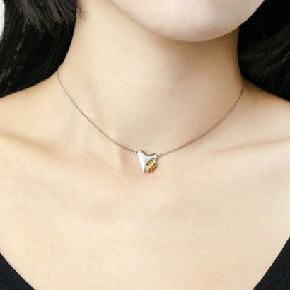 ラピュイ LAPUIS コイル ハート ネックレス（Coil heart necklace） （マルチ）｜詳細画像