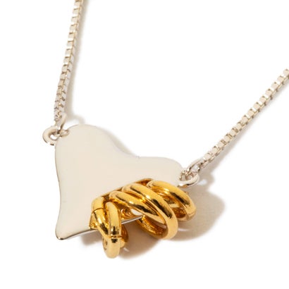 ラピュイ LAPUIS コイル ハート ネックレス（Coil heart necklace） （マルチ）｜詳細画像