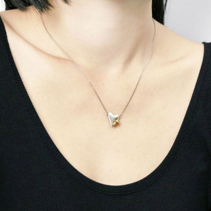 ラピュイ LAPUIS コイル ハート ネックレス（Coil heart necklace） （マルチ）｜詳細画像