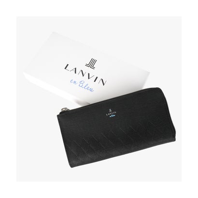 ランバン LANVIN ランバンオンブルー ラル ロングウォレット 長財布 LANVIN en Bleu LAL 535606 （ライトブルー）｜詳細画像