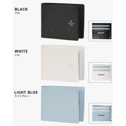 ランバン LANVIN ランバンオンブルー ラル 二つ折り財布 本革 LANVIN en Bleu LAL 535605 （クロ）｜詳細画像
