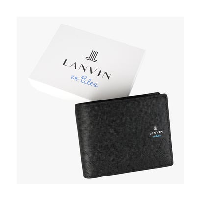ランバン LANVIN ランバンオンブルー ラル 二つ折り財布 本革 LANVIN en Bleu LAL 535605 （ライトブルー）｜詳細画像