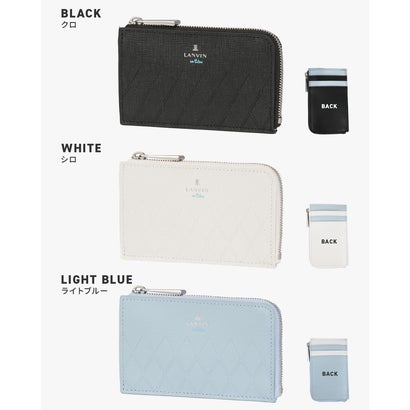 ランバン LANVIN ランバンオンブルー ラル カードケース 名刺入れ 本革 革 LANVIN en Bleu LAL 535603 （クロ）｜詳細画像