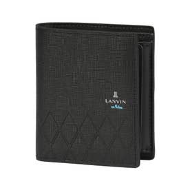 オンブルー ラル 二つ折り財布 本革 en Bleu LAL 535604 （クロ）