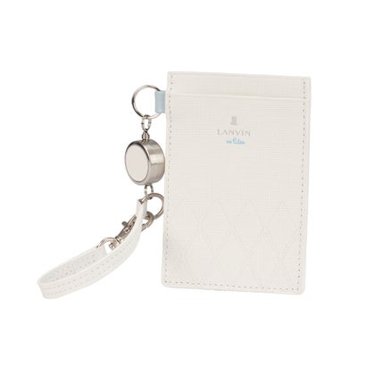ランバン LANVIN ランバンオンブルー ラル パスケース カードケース 本革 革 LANVIN en Bleu LAL 535601 （シロ）｜詳細画像
