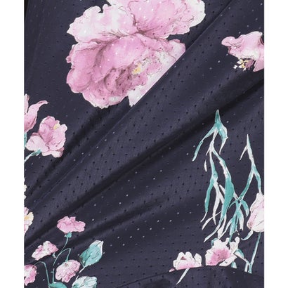 レディメイド アウトレット LADYMADE Outlet  Blooming Flower アシメセミフレアスカート （ネイビー）｜詳細画像