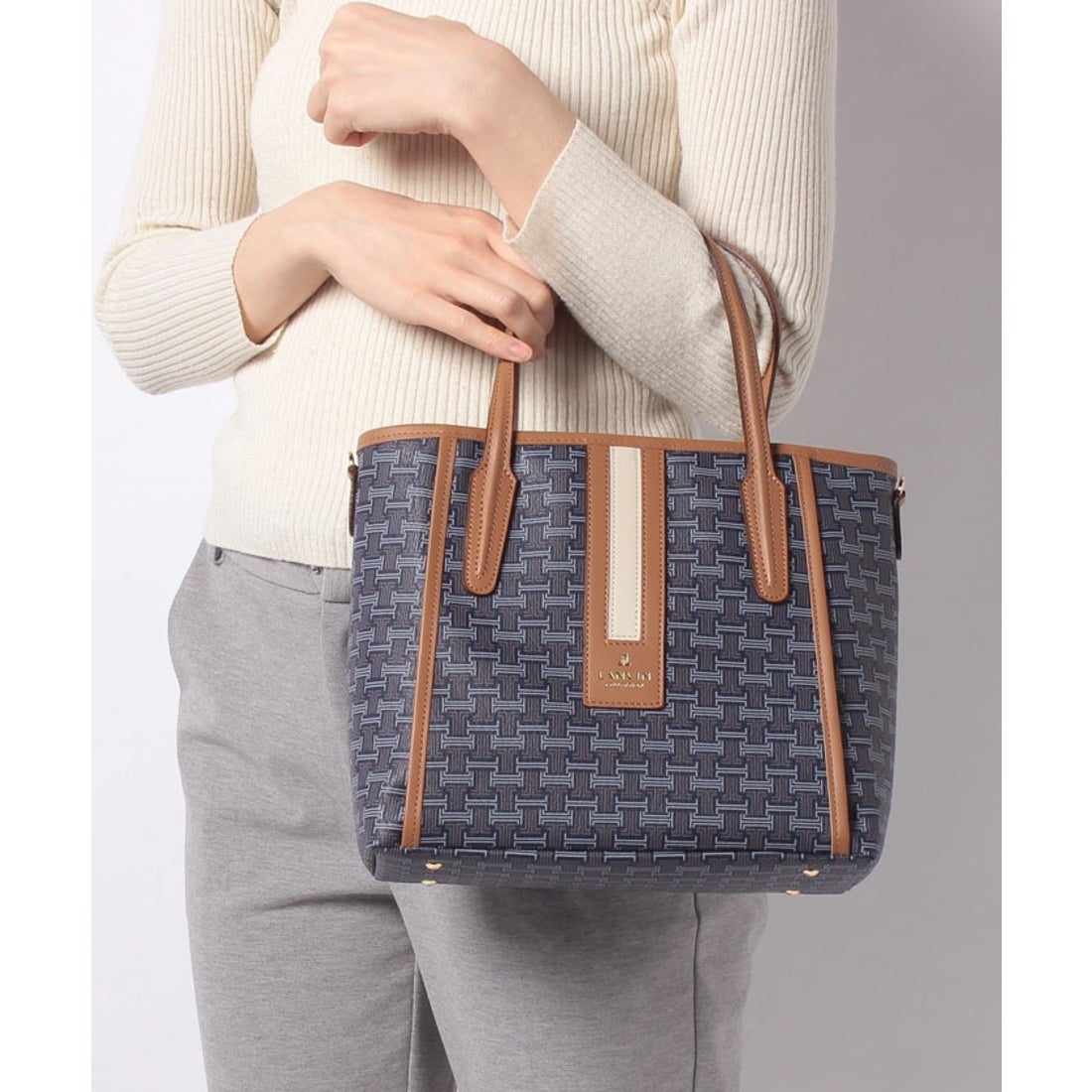 ランバン コレクション LANVIN COLLECTION ショルダー付き2WAYバッグ 