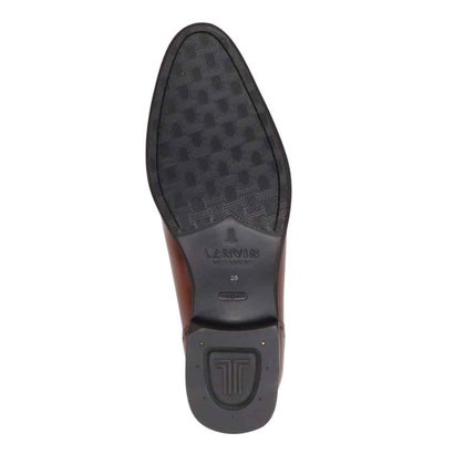 ランバン コレクション LANVIN COLLECTION 「Recovery Shiatsu Insole」搭載で指圧効果により血行をよくする。 軽量設計 内羽根ストレートチップドレスシューズ LV1019XR （ブラウン）｜詳細画像