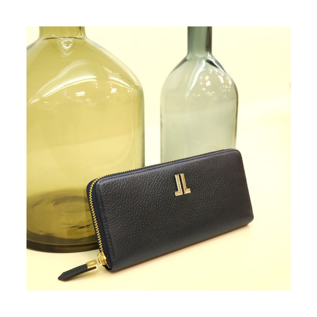 ランバン コレクション LANVIN COLLECTION ラウンドファスナー長財布