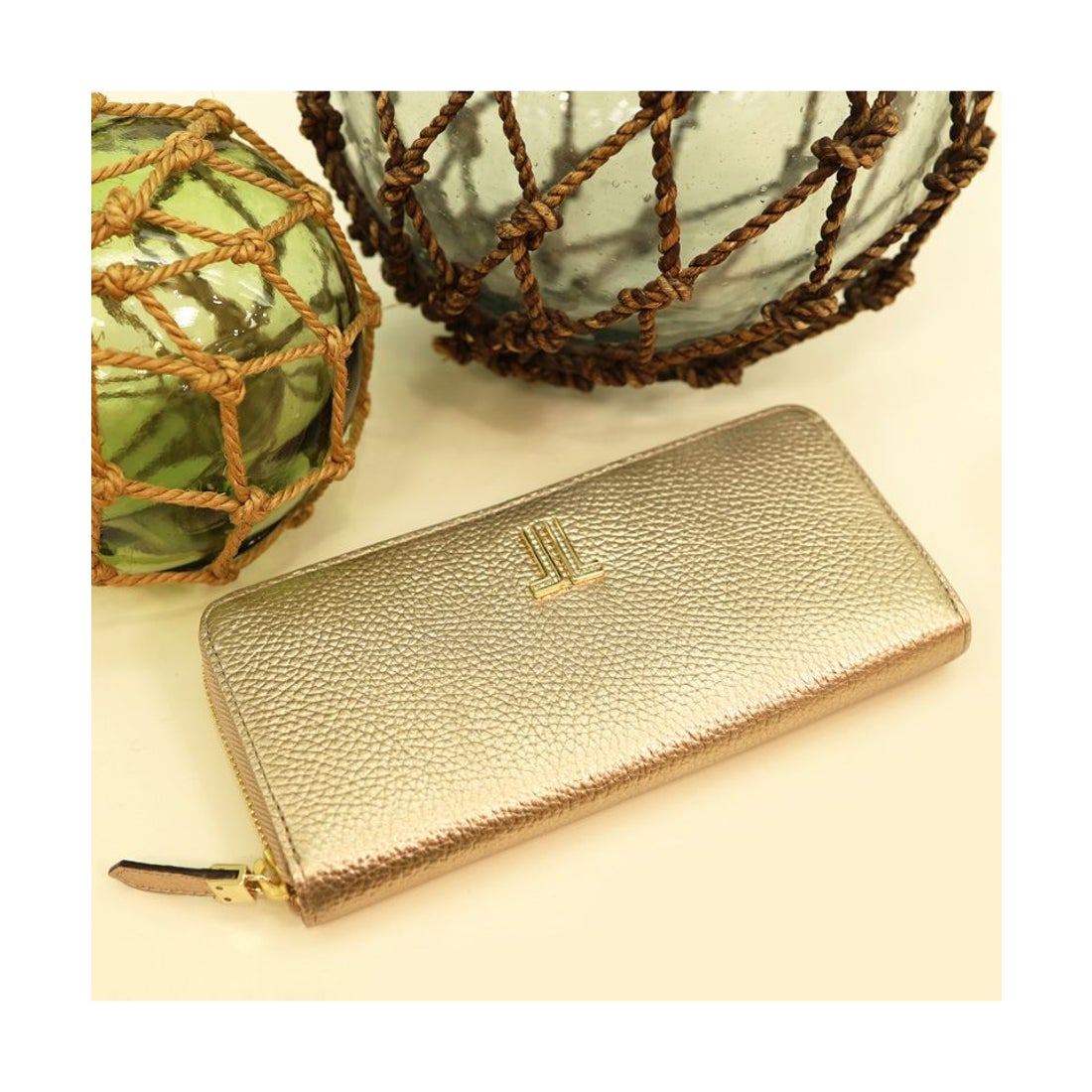 ランバン コレクション LANVIN COLLECTION ラウンドファスナー長財布