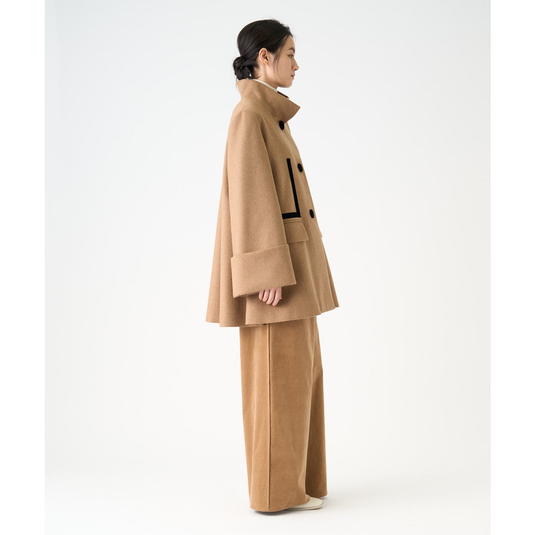 ランバン コレクション LANVIN COLLECTION コート （キャメル 